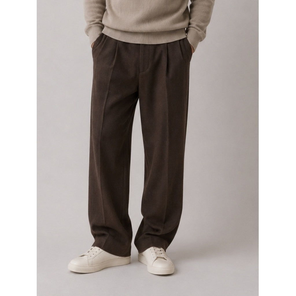 clean-cut-copenhagen-florence-stretch-hose-dunkelbraun-herren image 1