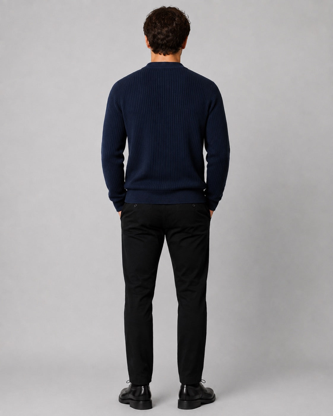 clean-cut-copenhagen-ludvig-cardigan-dark-navy-m-wolle image 4