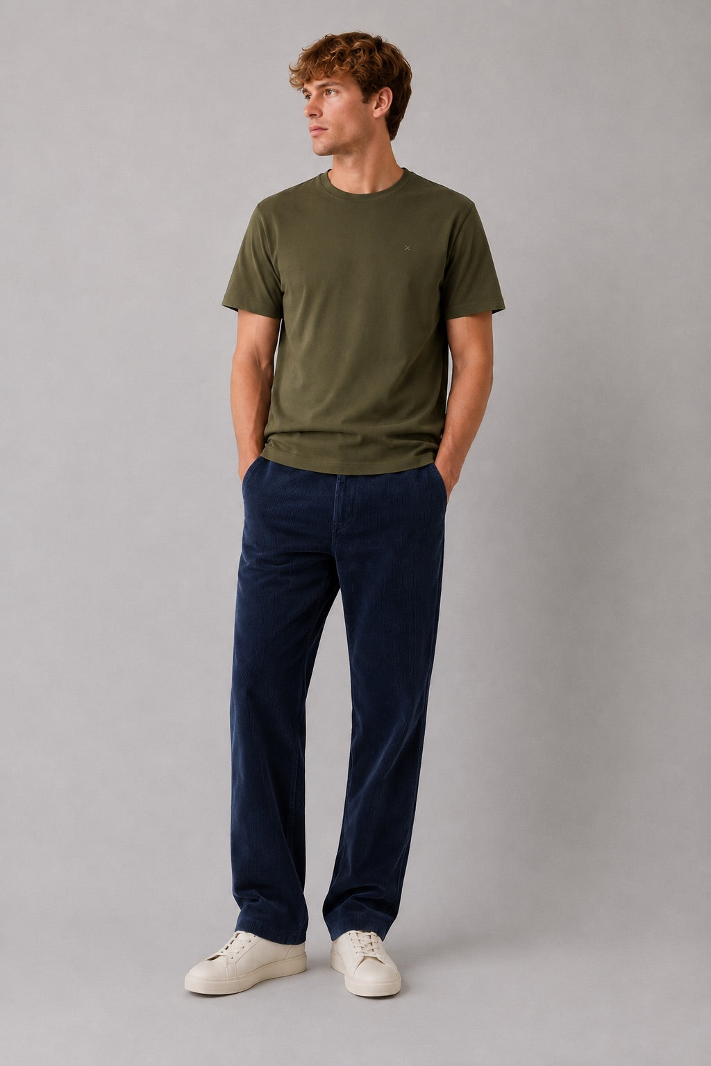 clean-cut-copenhagen-stable-t-shirt-army-baumwolle image 2