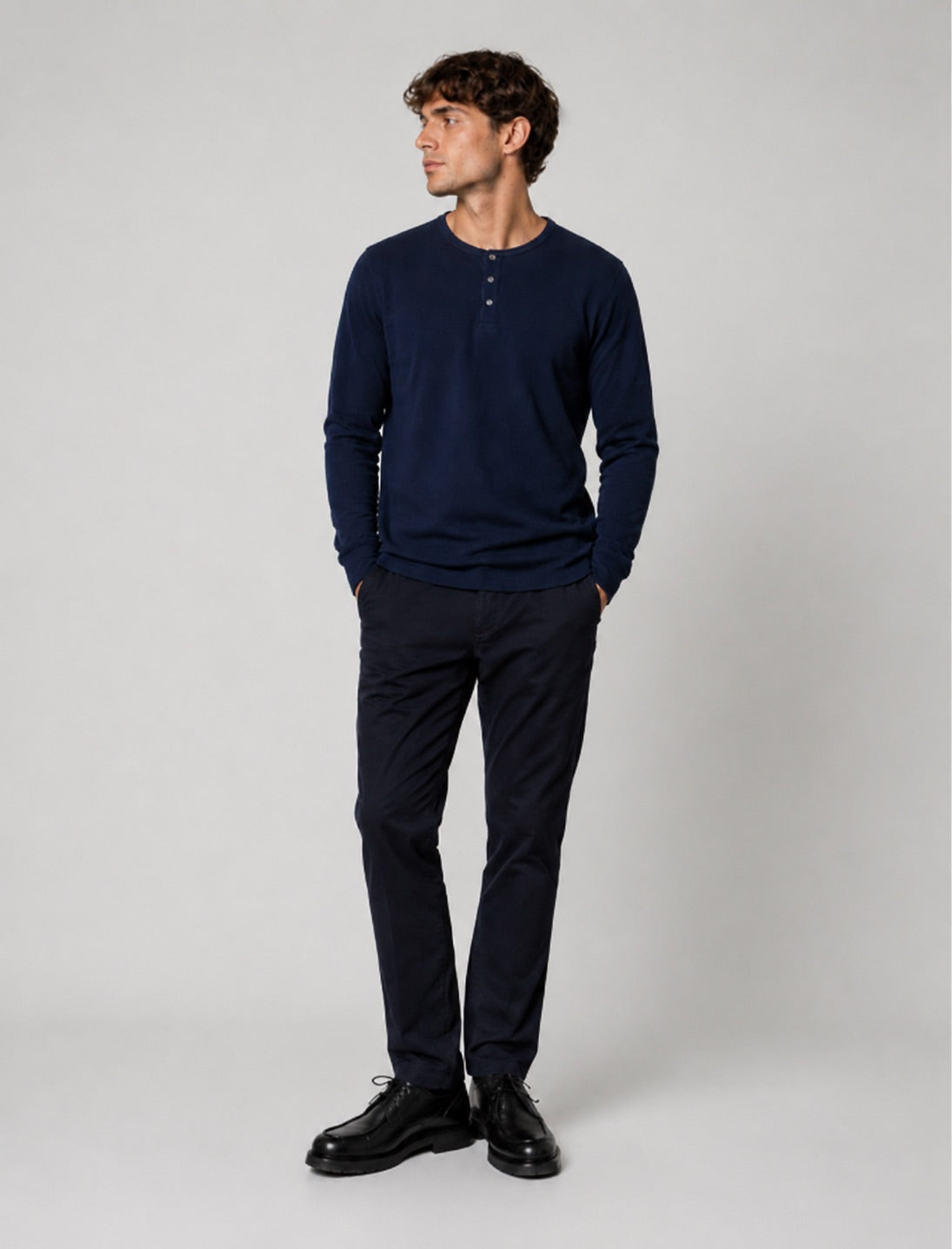 clean-cut-copenhagen-brendon-jersey-hose-herren-navy-stretch image 3