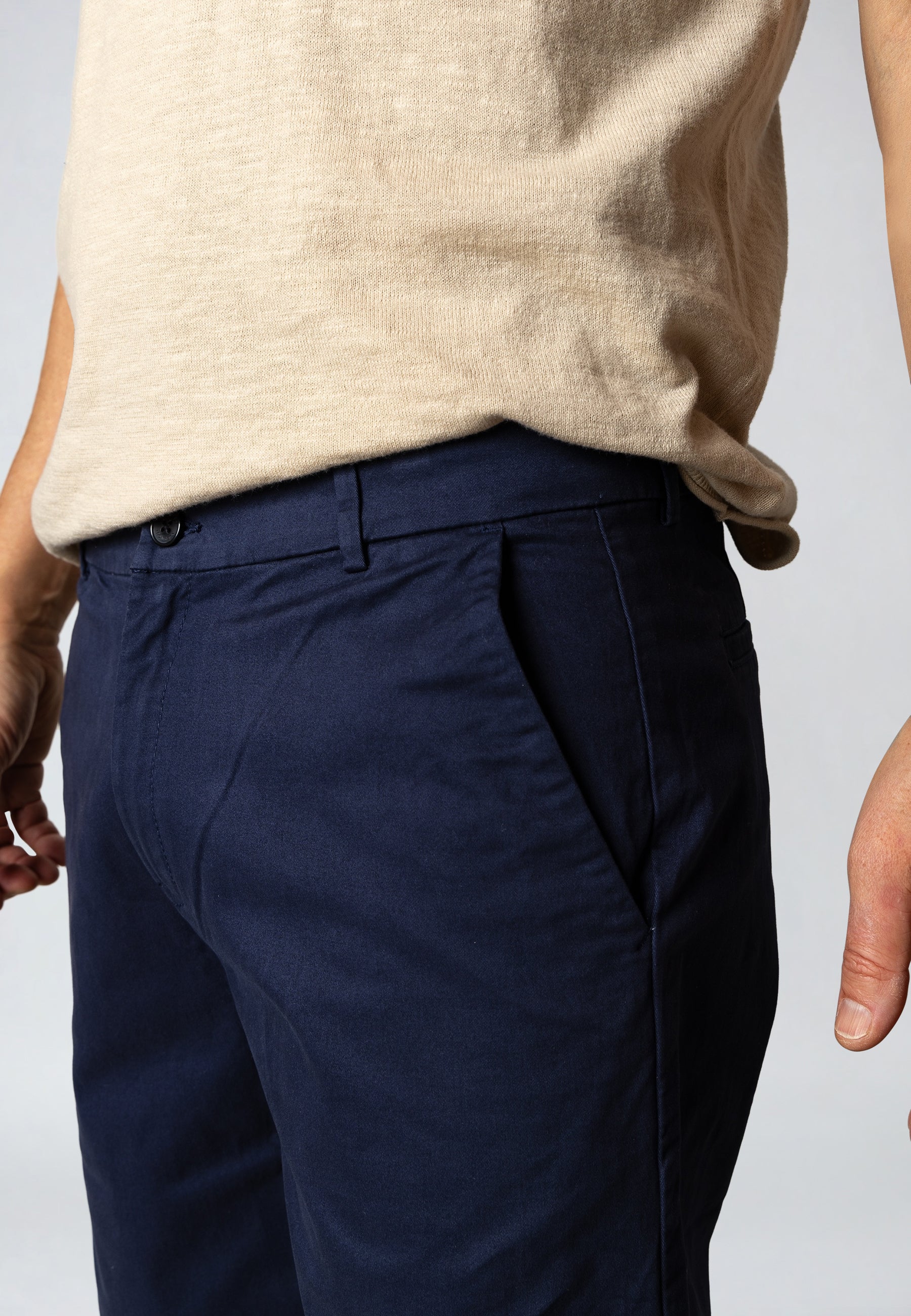 clean-cut-copenhagen-milano-chino-shorts-herren-navy-stretch image 4