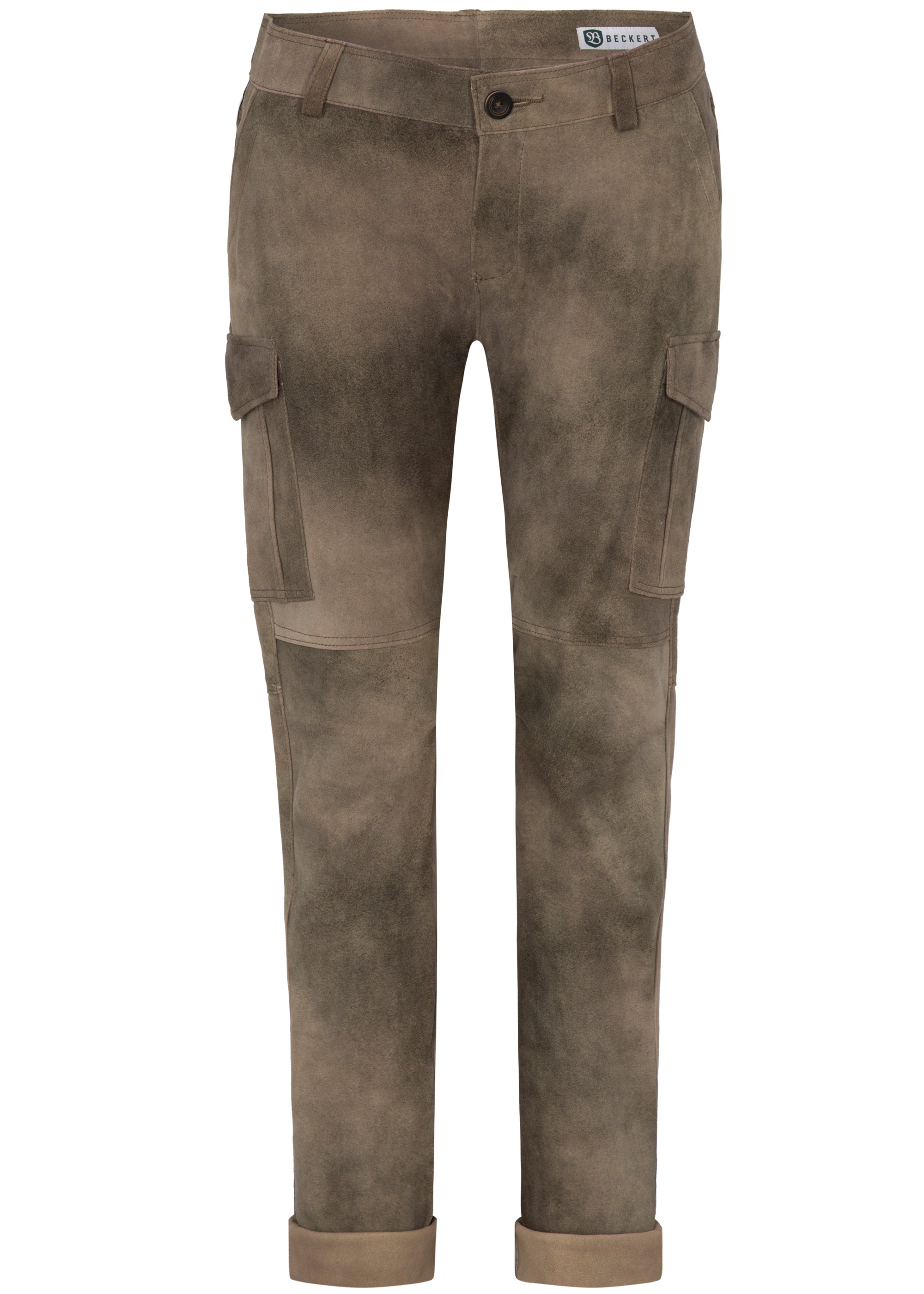 beckert-damen-lederhosen-cherokee-lederhose-smoke-schmal image 4