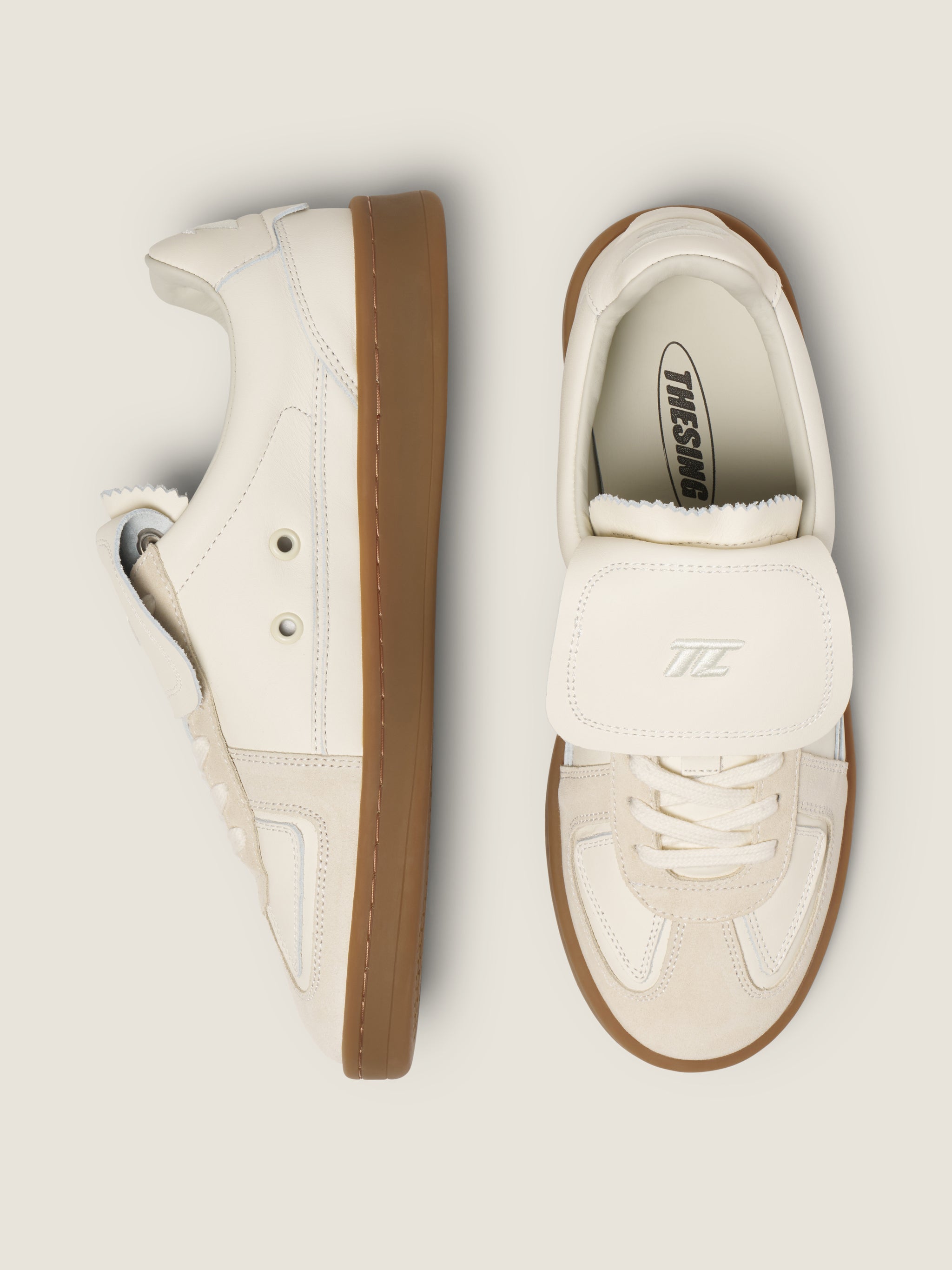 thesing-big-bang-sneaker-creme-leder image 7