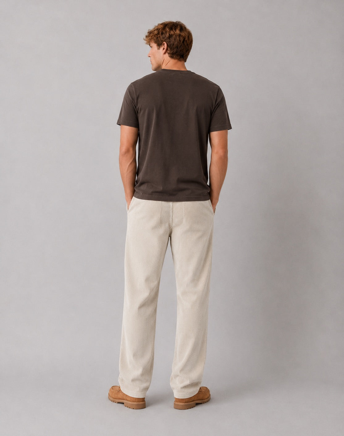 clean-cut-copenhagen-patrick-bio-t-shirt-dunkelbraun image 4