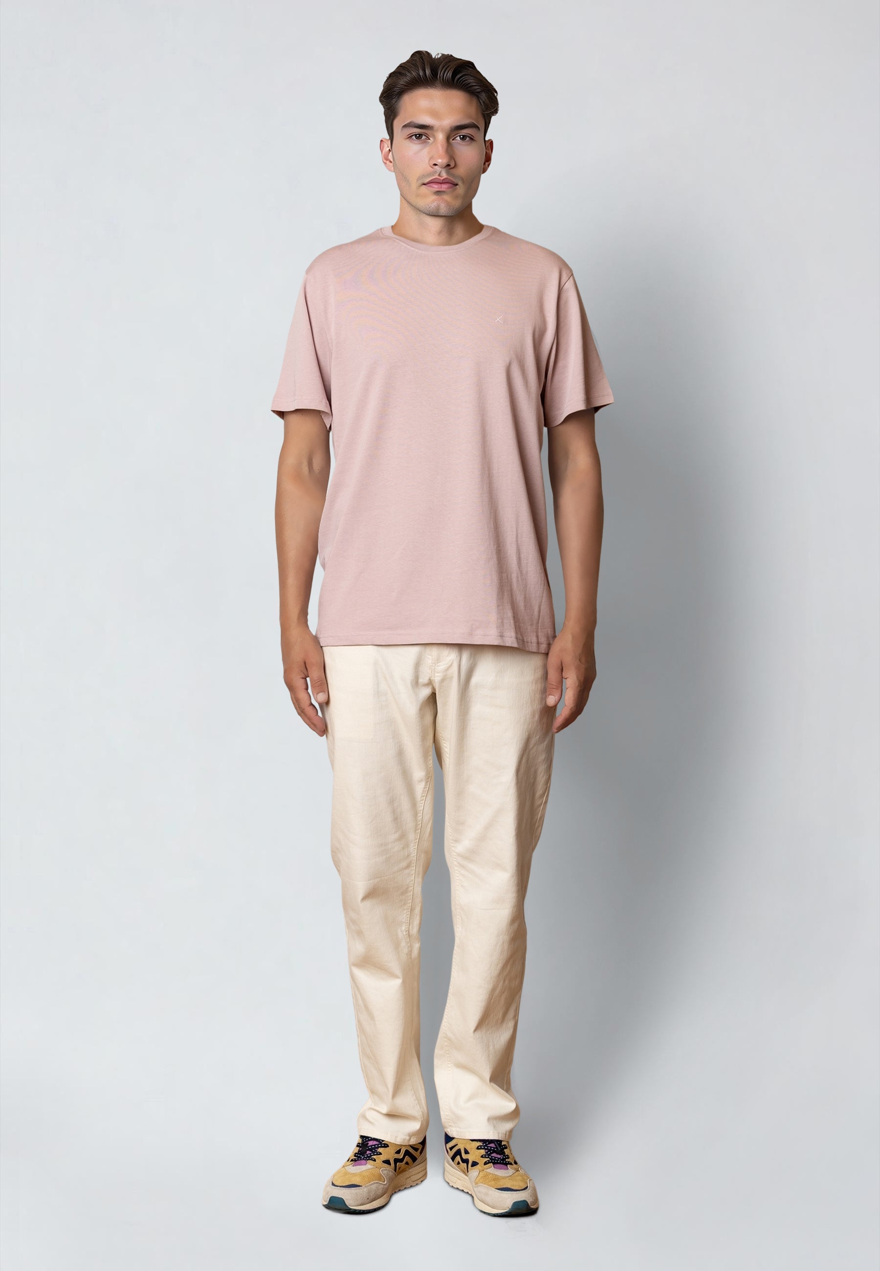 clean-cut-copenhagen-stable-t-shirt-herren-violet-ice-m-baumwolle image 1