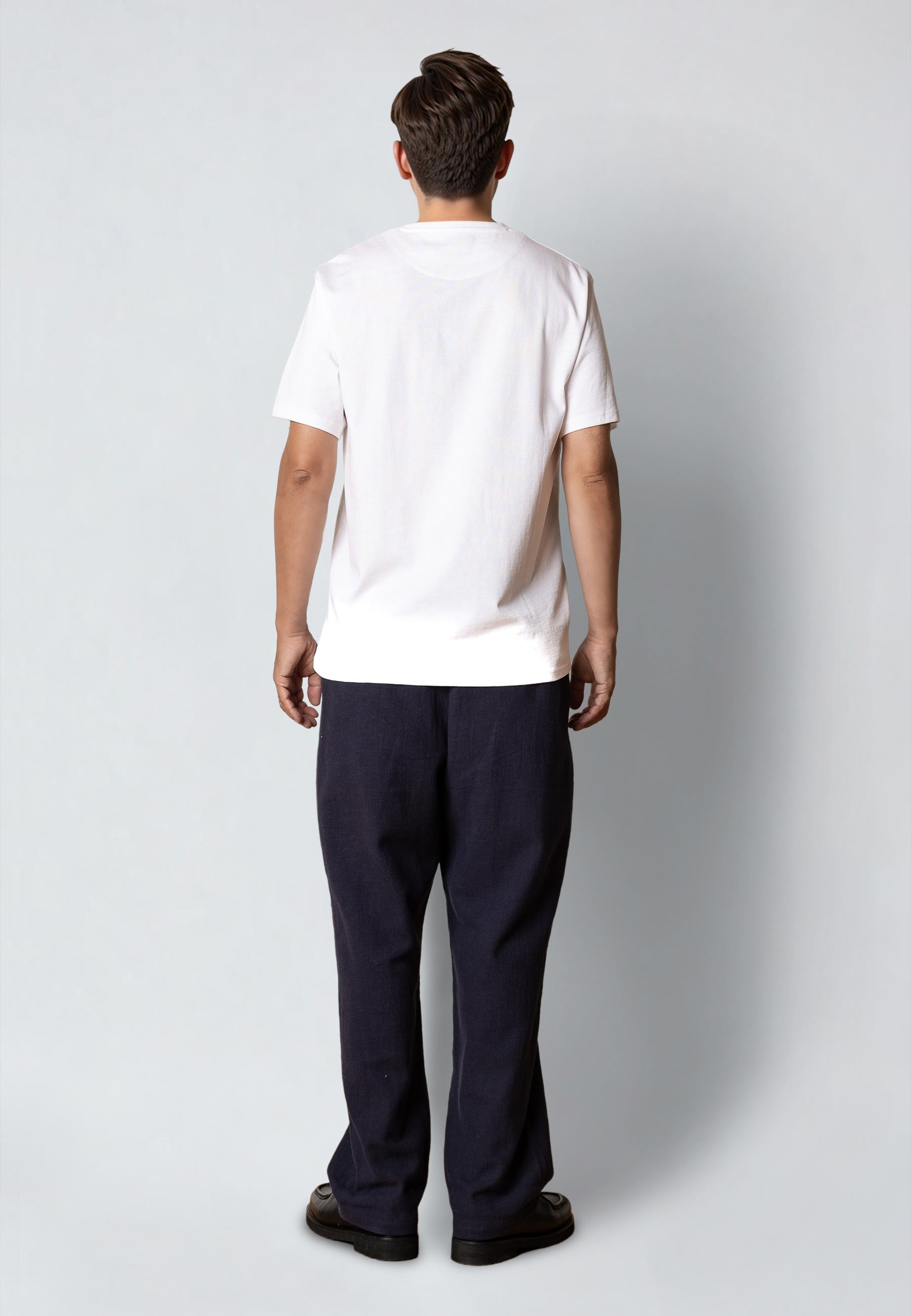 clean-cut-copenhagen-circle-logo-t-shirt-wei-baumwolle image 4