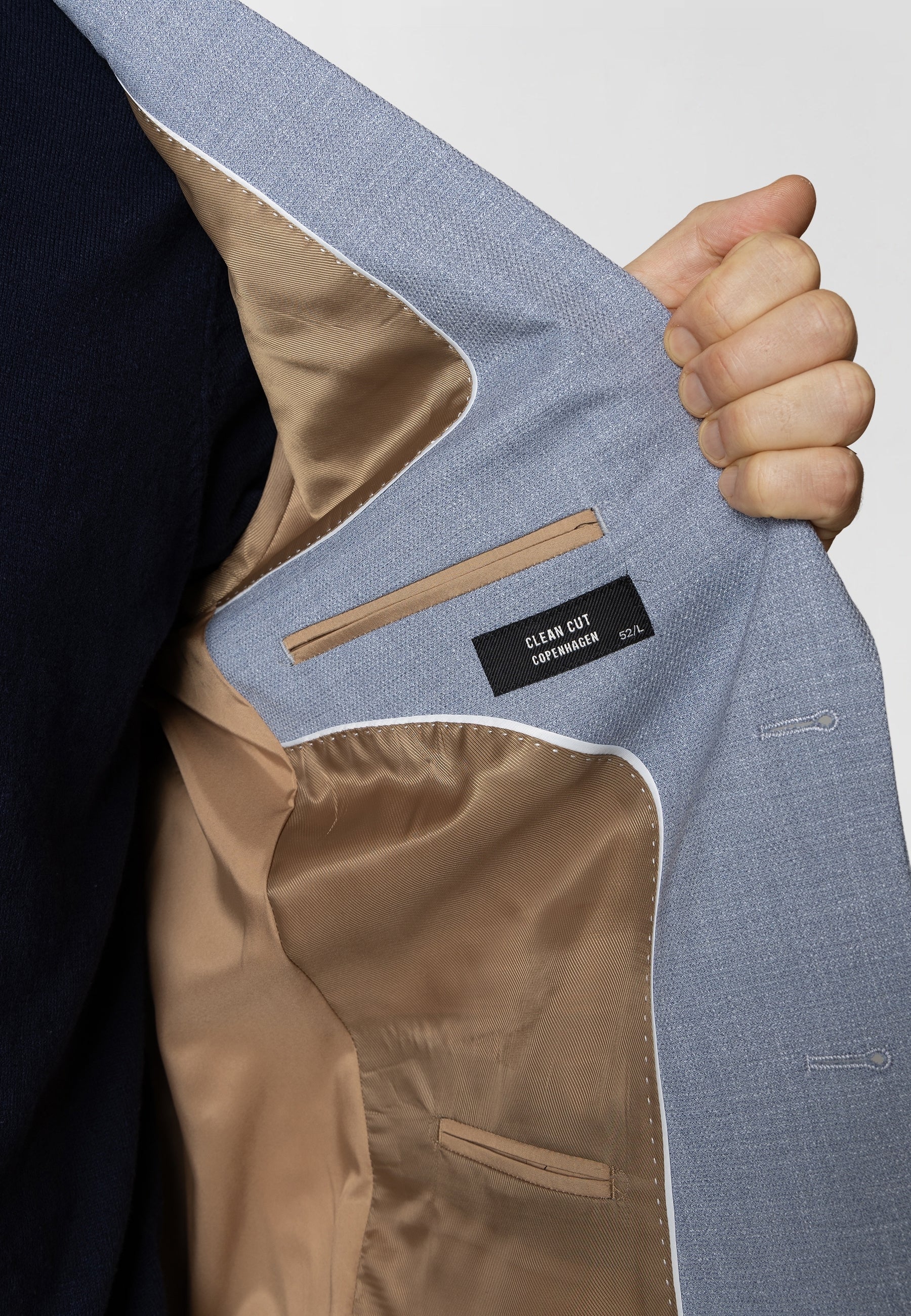 clean-cut-copenhagen-william-blazer-hellblau-melange-48 image 4