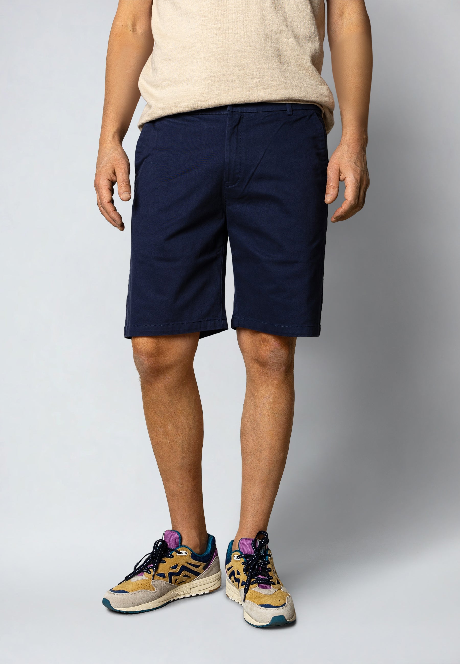 clean-cut-copenhagen-milano-chino-shorts-herren-navy-stretch image 1