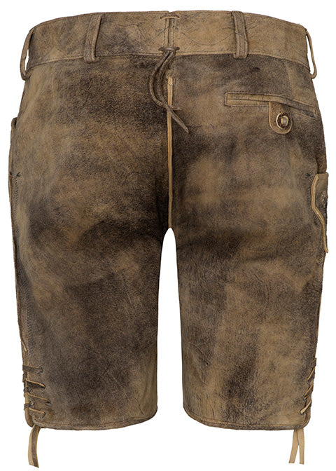 beckert-karwendel-wildbock-lederhose-kurz-tabacco-blau image 2