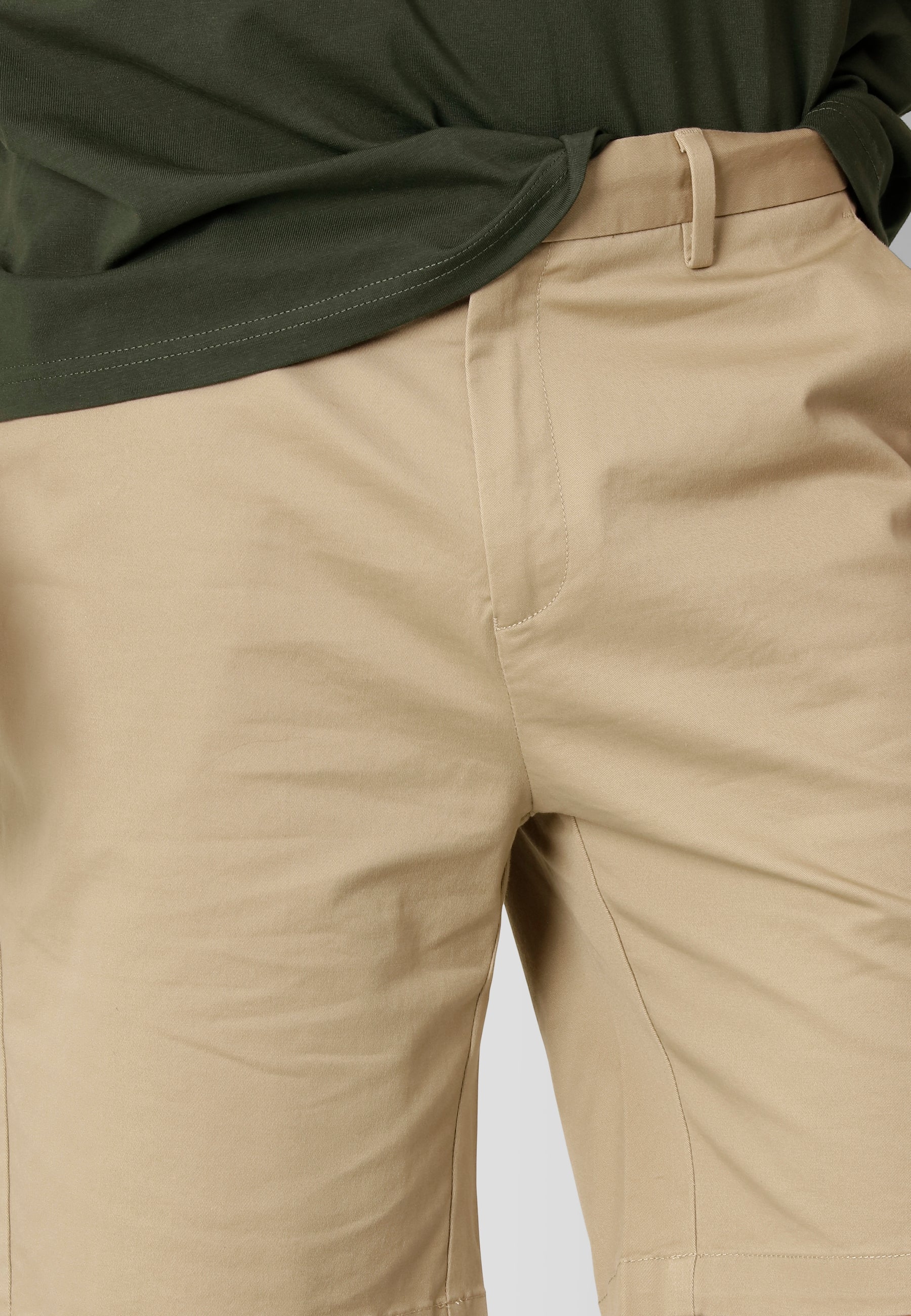 clean-cut-copenhagen-milano-chino-shorts-khaki-stretch image 3