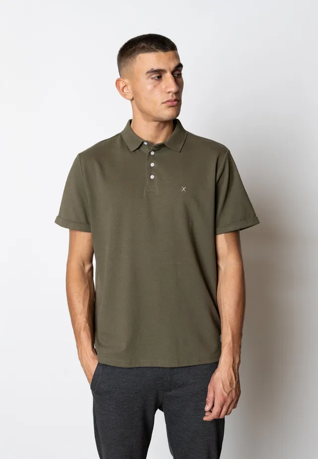 clean-cut-copenhagen-silkeborg-polo-army-baumwolle-gr-xs image 1