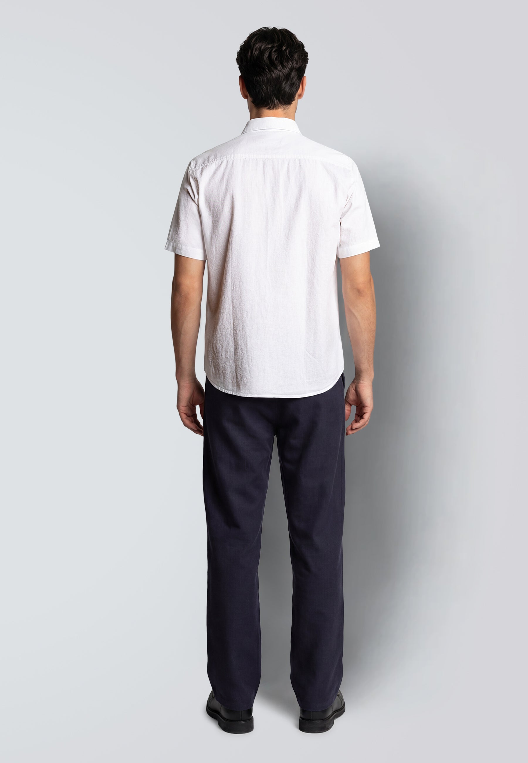 clean-cut-copenhagen-luca-cotton-hemd-wei-kurzarm image 4