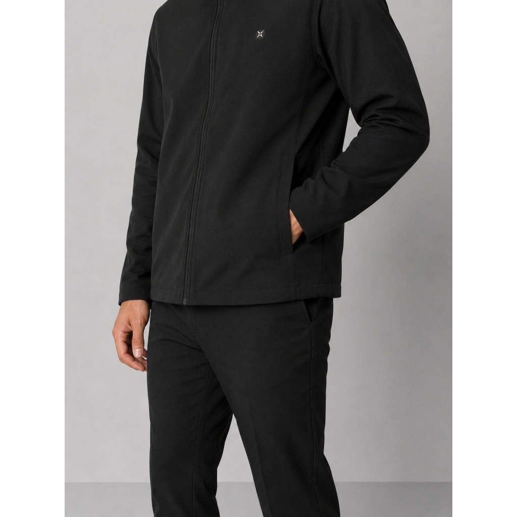 clean-cut-copenhagen-noah-jacke-herren-schwarz-wasserdicht image 2