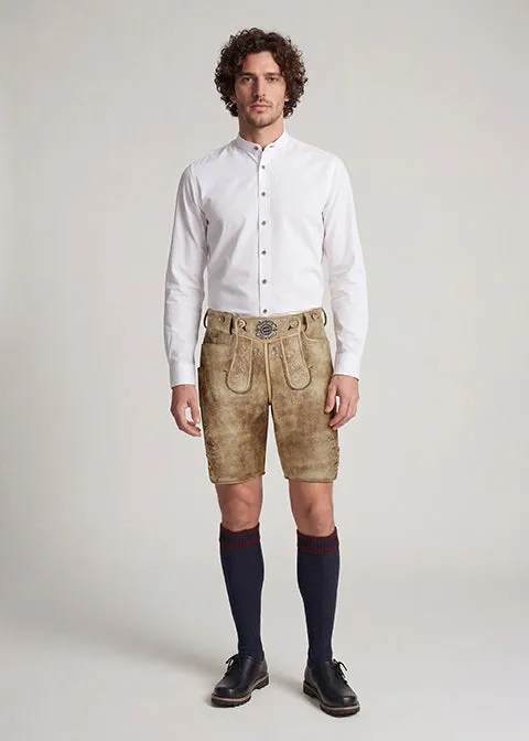 beckert-champion-fc-bayern-lederhose-kurz-barock-blau image 1
