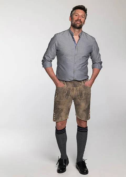 beckert-flachau-lederhose-tabacco-st-natur-ziegenleder image 1