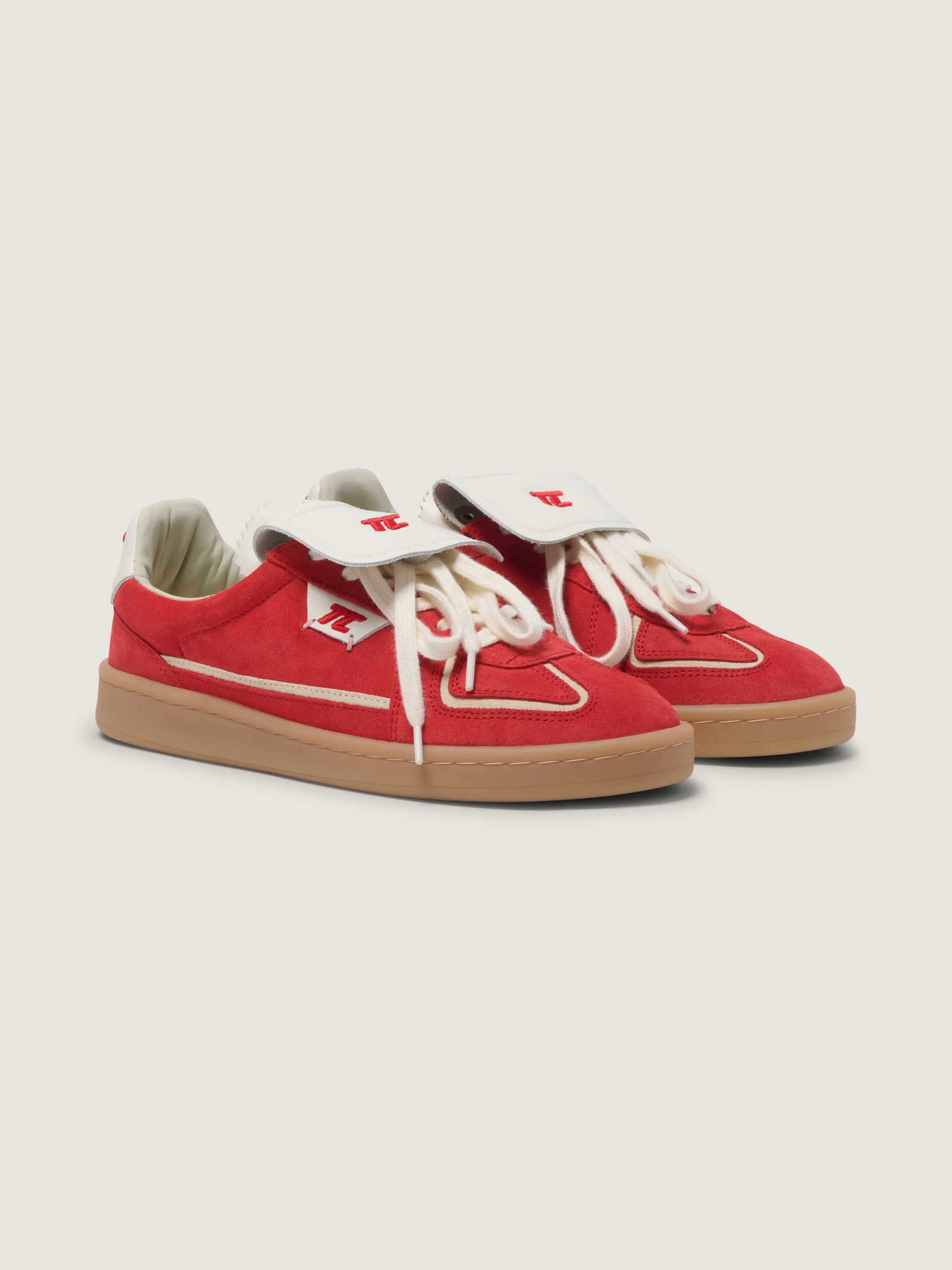 thesing-big-bang-red-velours-sneaker-rot-velours image 3