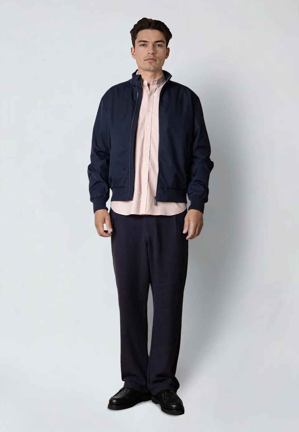 clean-cut-copenhagen-adam-jacke-navy-wasserabweisend image 1