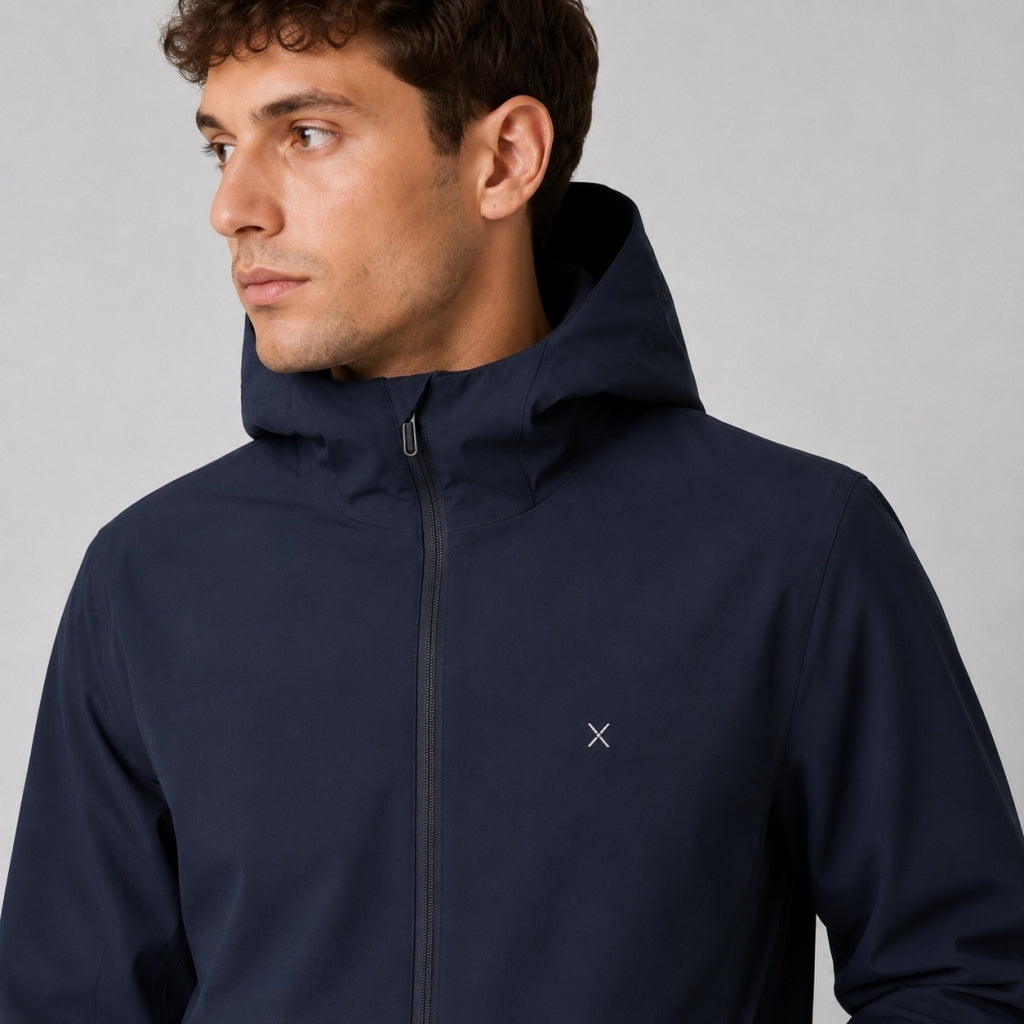 clean-cut-copenhagen-noah-jacke-dark-navy-wasserdicht-herren image 2