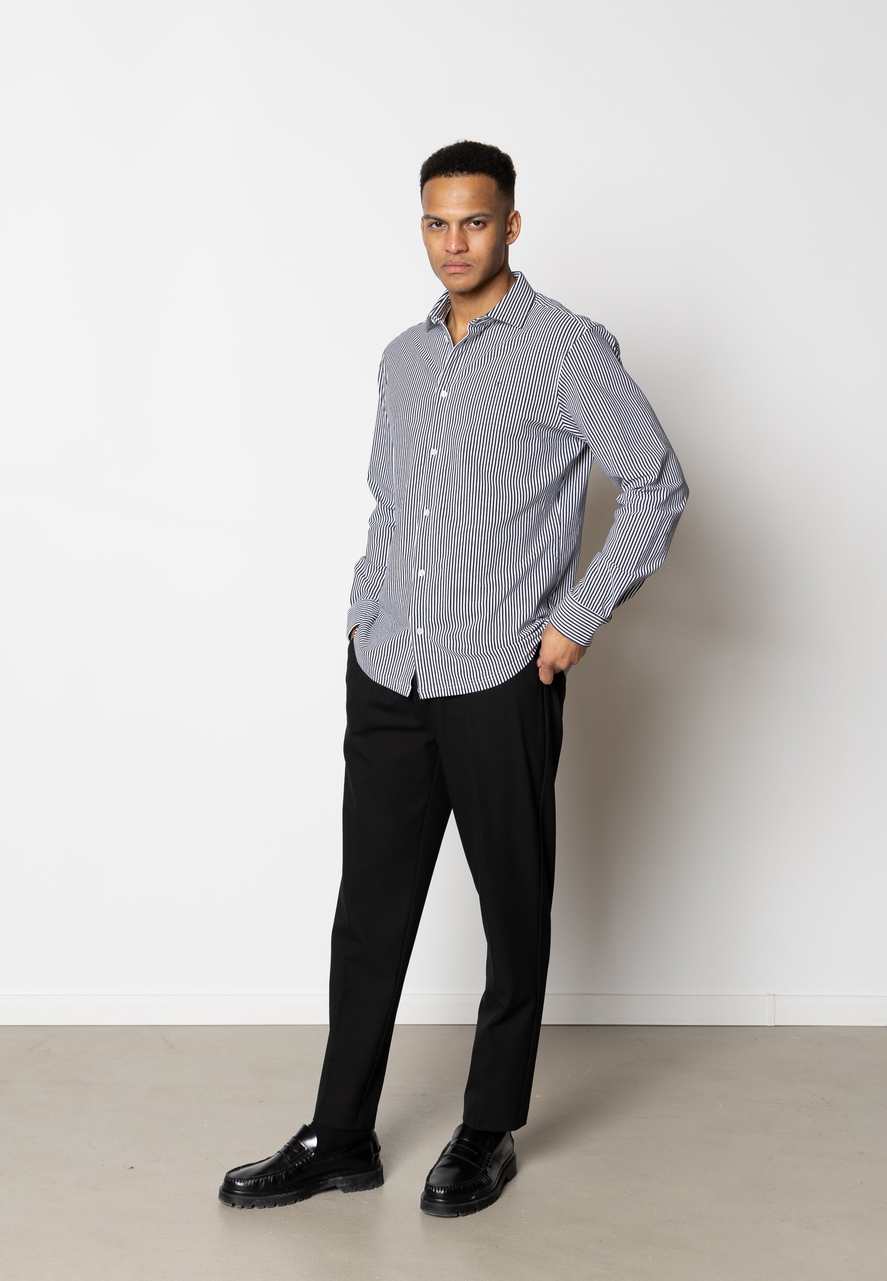clean-cut-copenhagen-louis-xo-anzughose-herren-schwarz image 6