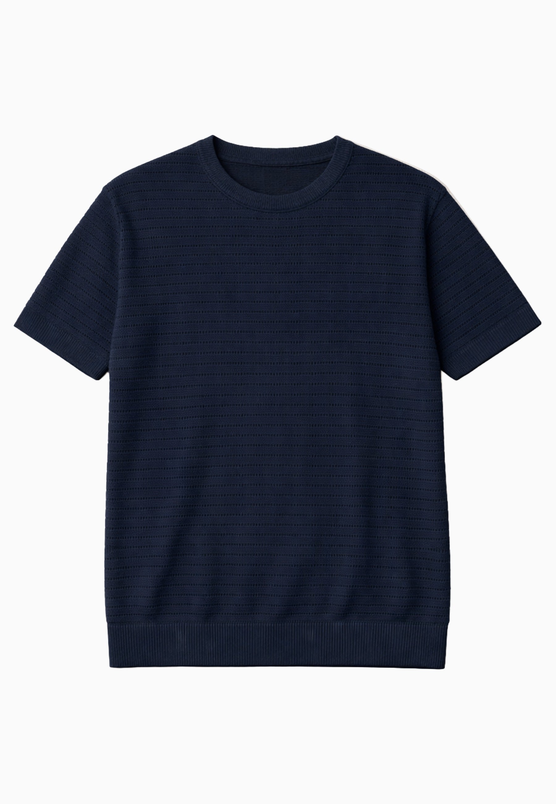 clean-cut-copenhagen-owen-strick-t-shirt-ecru-navy image 6
