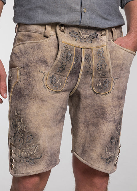 beckert-lederhosen-lustenau-trachtenlederhose-baileys-kurz image 2