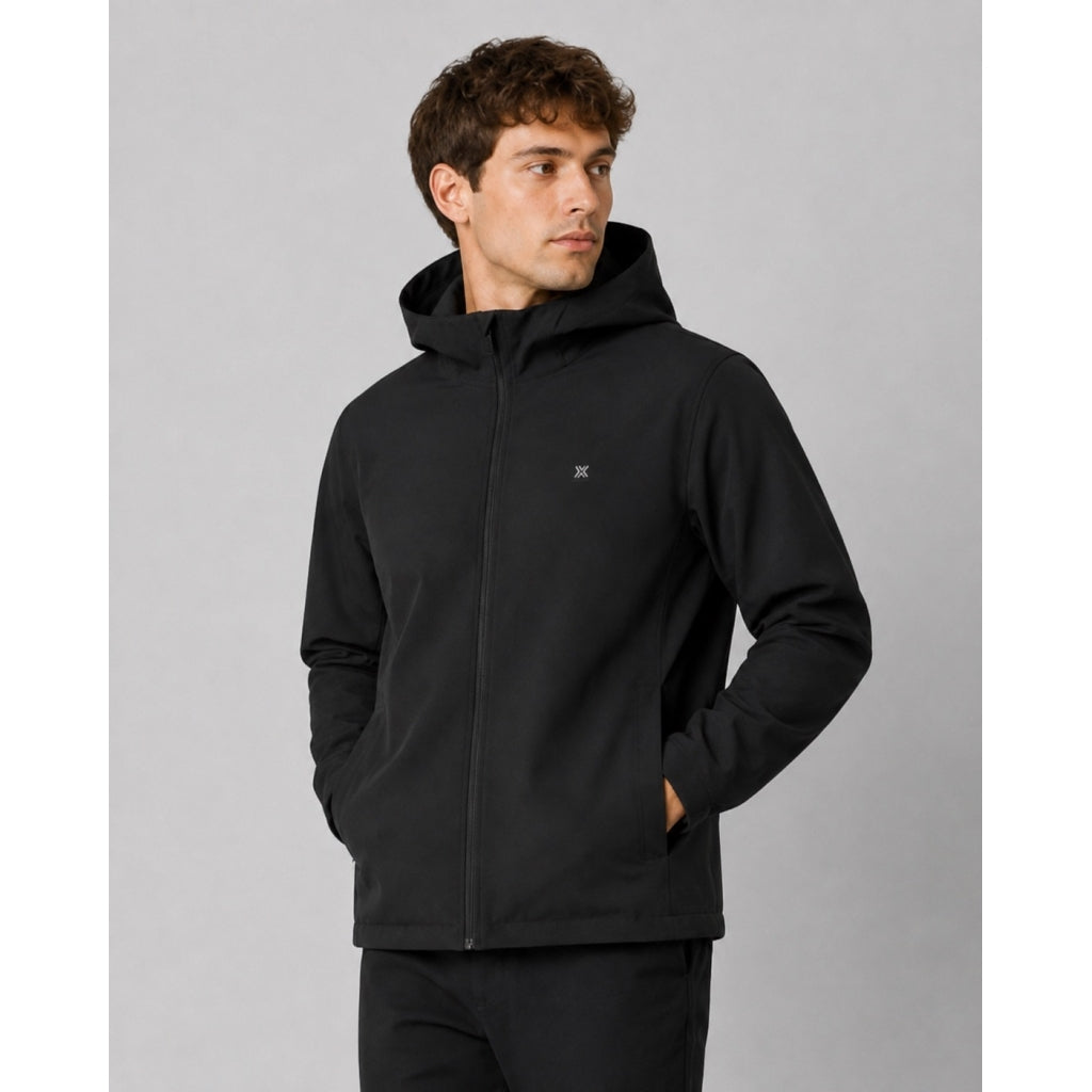 clean-cut-copenhagen-noah-jacke-herren-schwarz-wasserdicht image 1