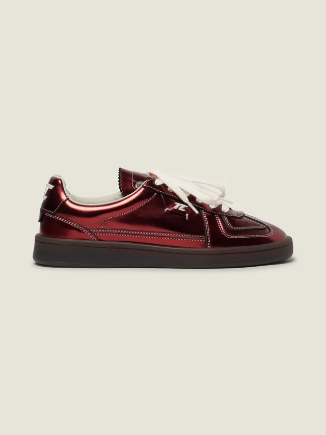 thesing-big-bang-sneaker-red-metallic-glanz image 1