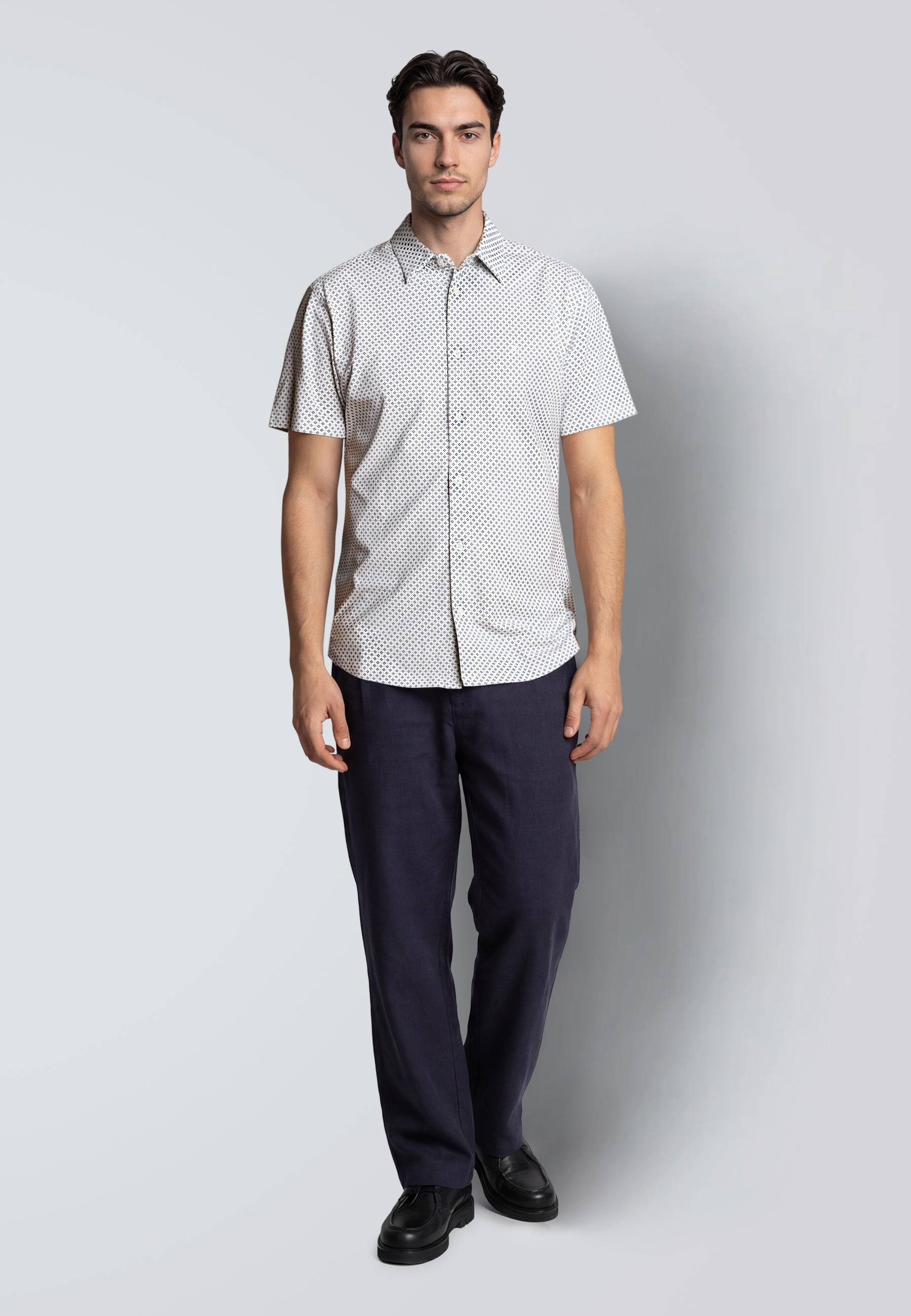 clean-cut-copenhagen-clean-formal-hemd-ecru-light-blue image 2
