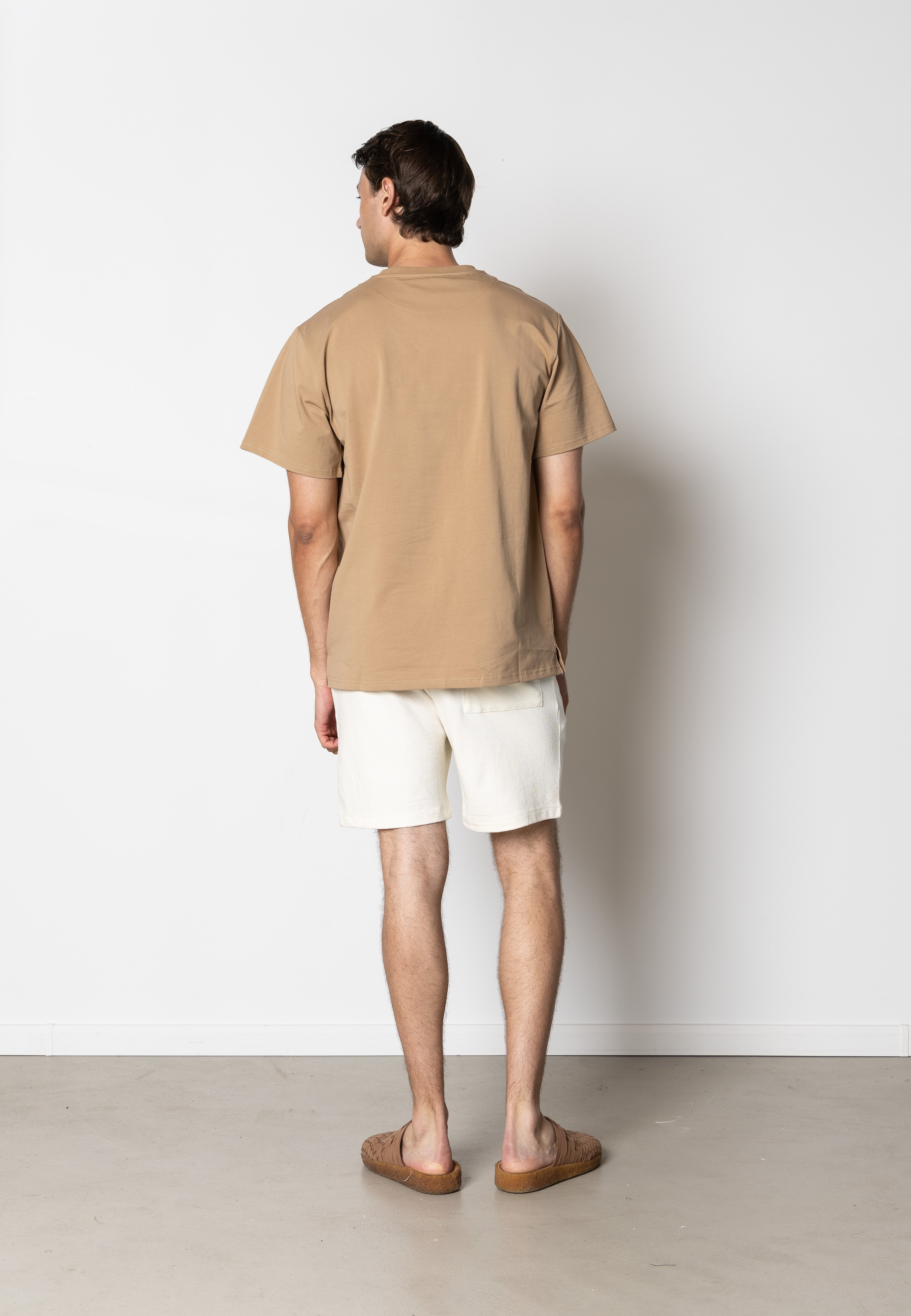 clean-cut-copenhagen-calton-shorts-herren-ecru-baumwolle image 4