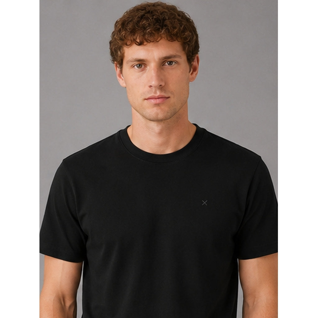 clean-cut-copenhagen-gorm-t-shirt-3er-pack-wei-navy-schwarz image 3