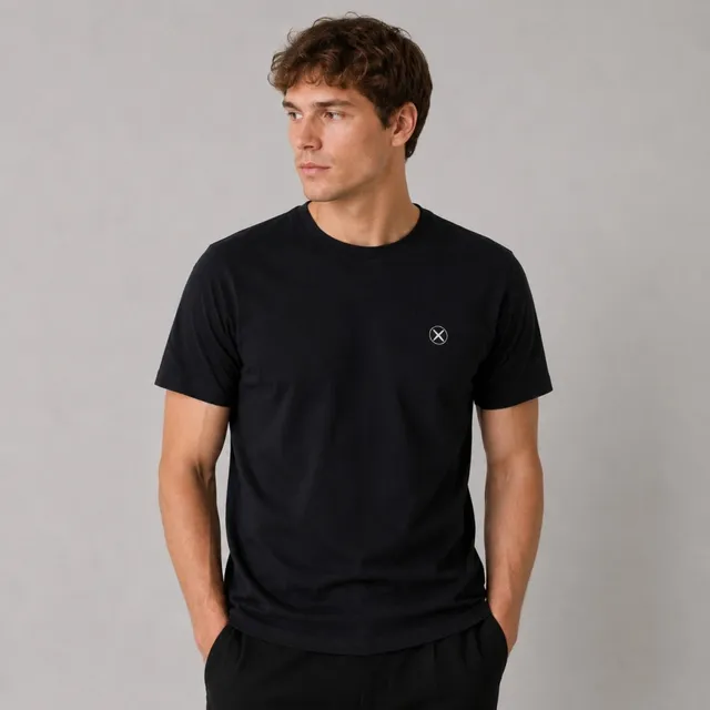 clean-cut-copenhagen-x-organic-t-shirt-schwarz-bio-baumwolle image 1