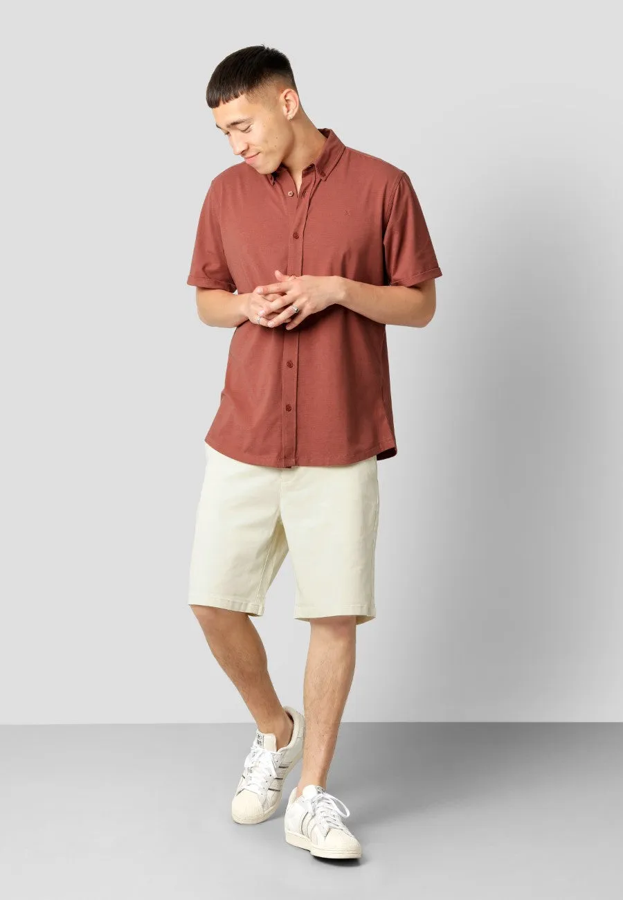 clean-cut-copenhagen-milano-chino-shorts-ecru-stretch image 1