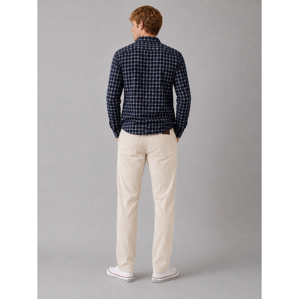 clean-cut-copenhagen-london-cordhose-herren-braun-stretch-regular image 8