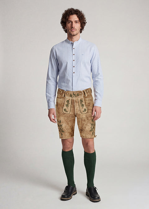 beckert-lederhosen-marktschellenberg-trachtenlederhose-bosco-kurz image 1