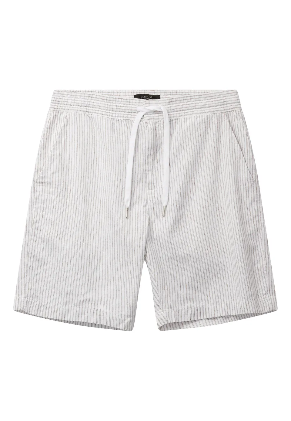 clean-cut-copenhagen-barcelona-leinen-shorts-white-shitake image 1