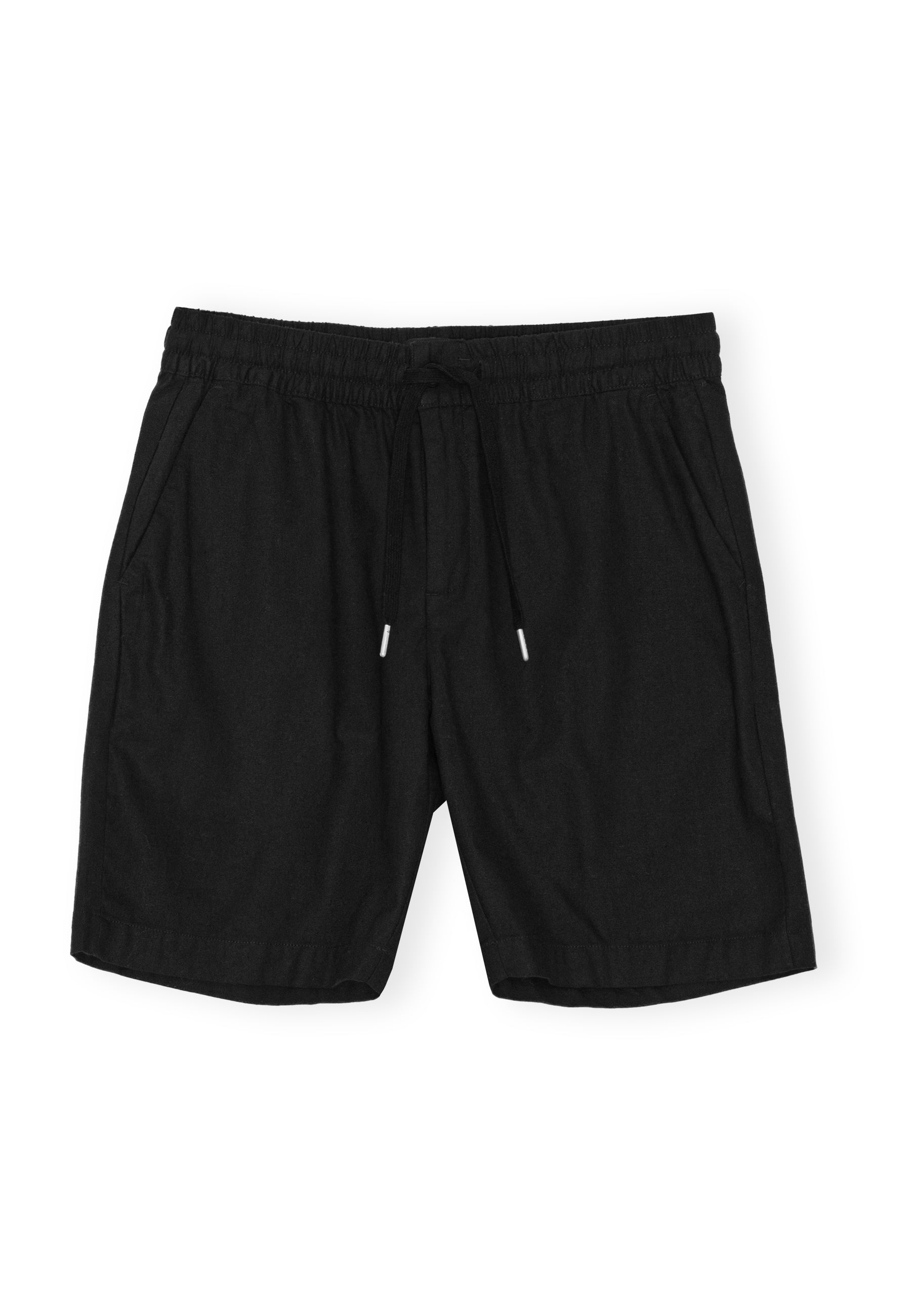clean-cut-copenhagen-barcelona-leinen-shorts-schwarz image 4