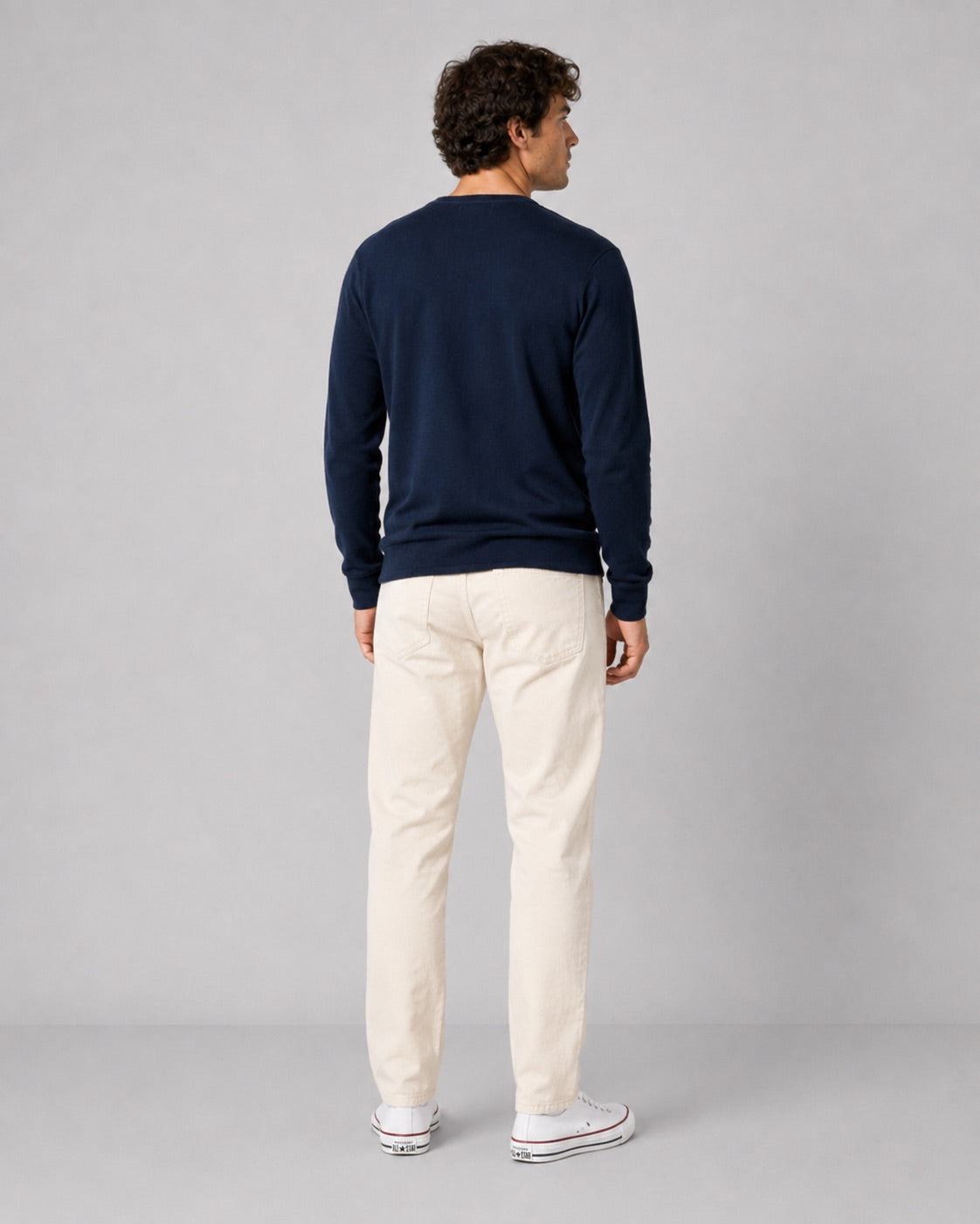 clean-cut-copenhagen-london-hose-herren-ecru-straight image 4