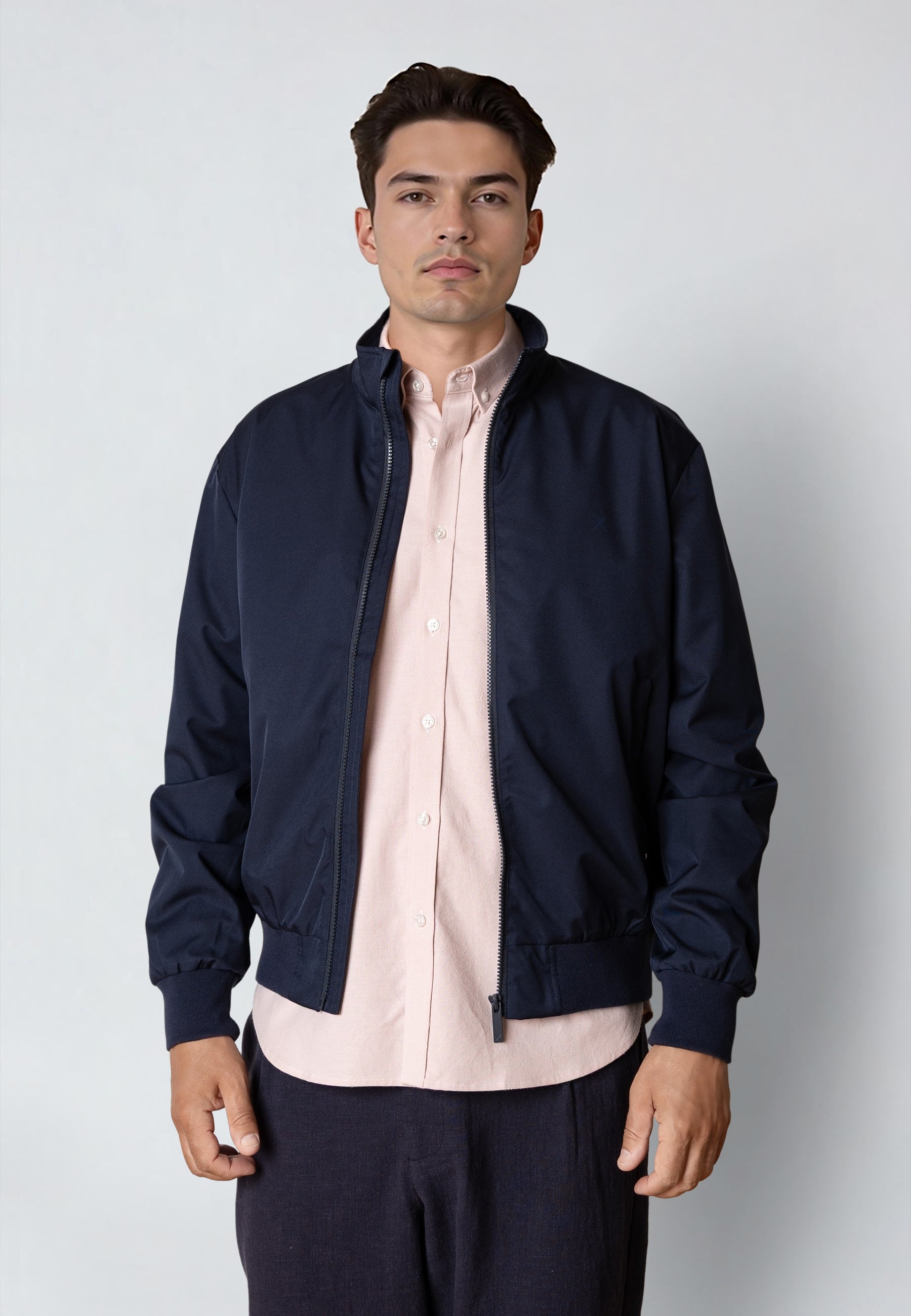 clean-cut-copenhagen-adam-jacke-navy-wasserabweisend image 2