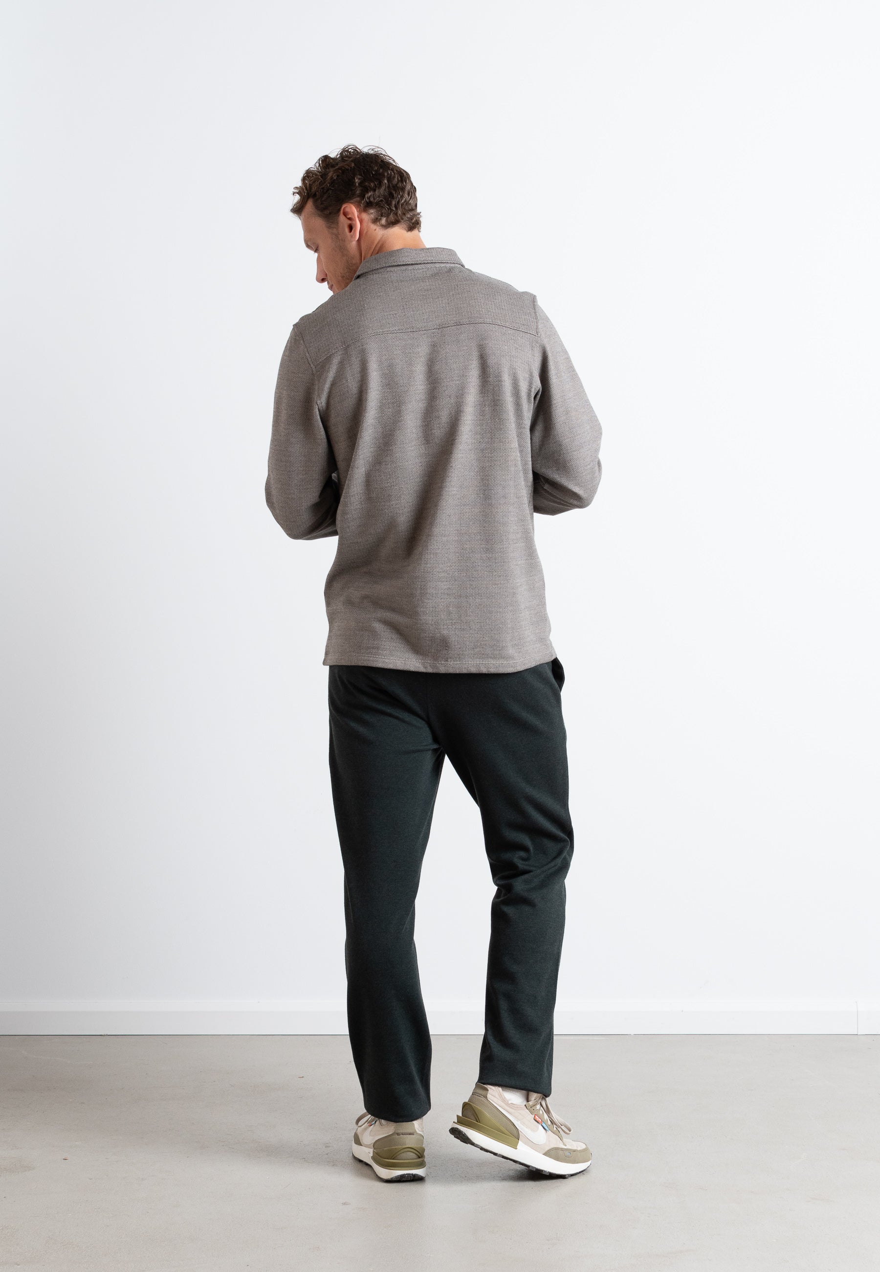 clean-cut-copenhagen-andy-xo-langarm-polo-sand-mix image 4