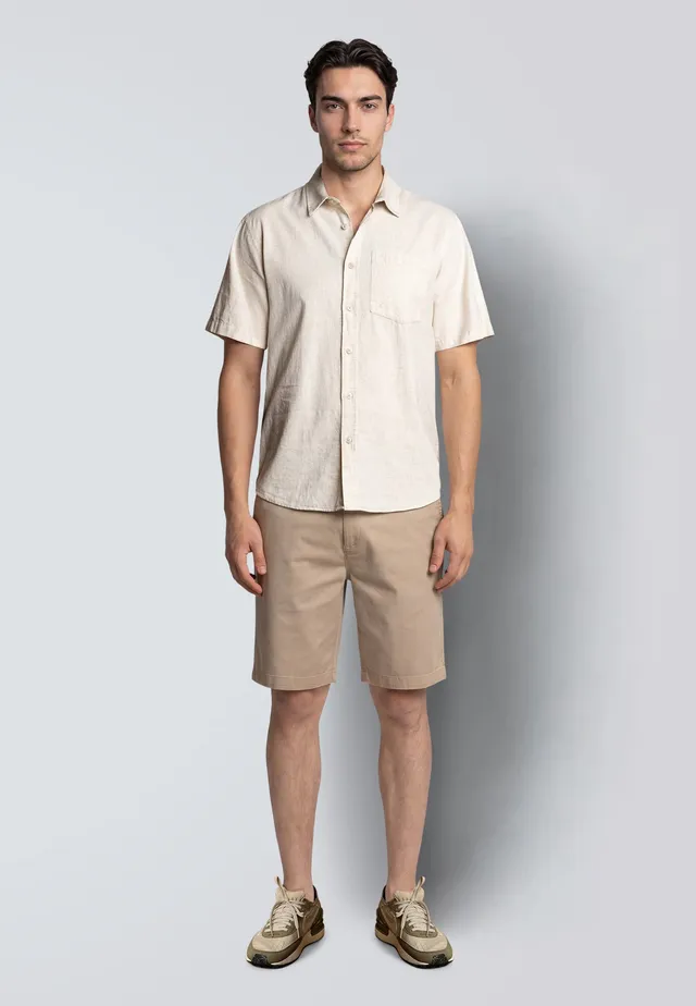 clean-cut-copenhagen-mitchell-twill-shorts-sand-chino-stretch image 1