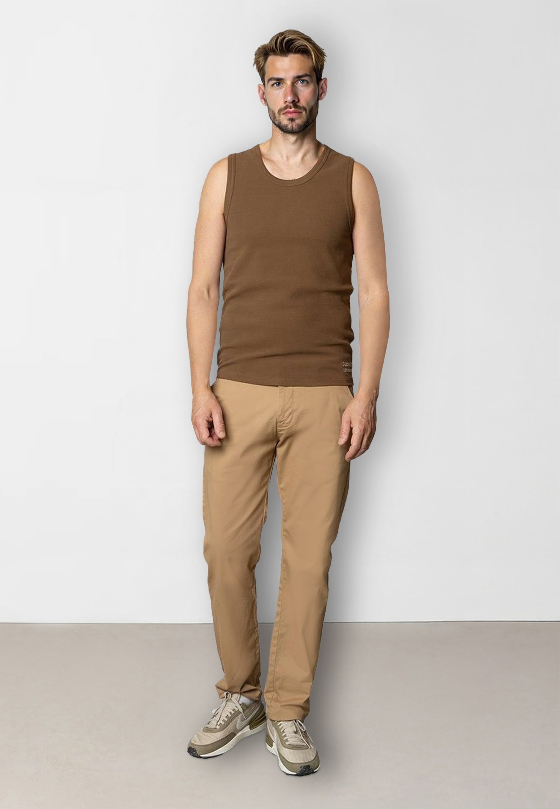 clean-cut-copenhagen-duke-tank-top-brown-baumwolle image 2