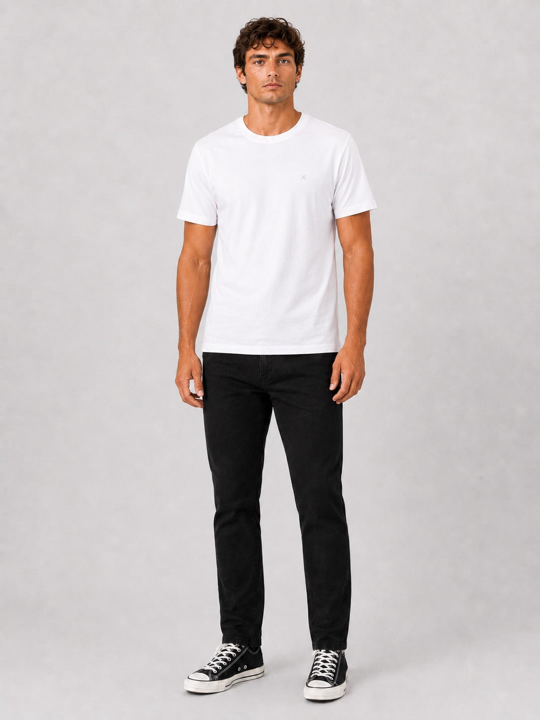 clean-cut-copenhagen-london-5-pocket-hose-schwarz-straight image 3