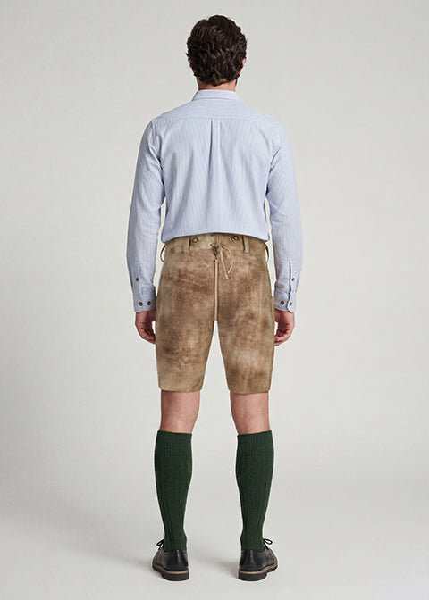 beckert-grossgmain-wildbock-lederhose-kurz-barock-gr-n image 3