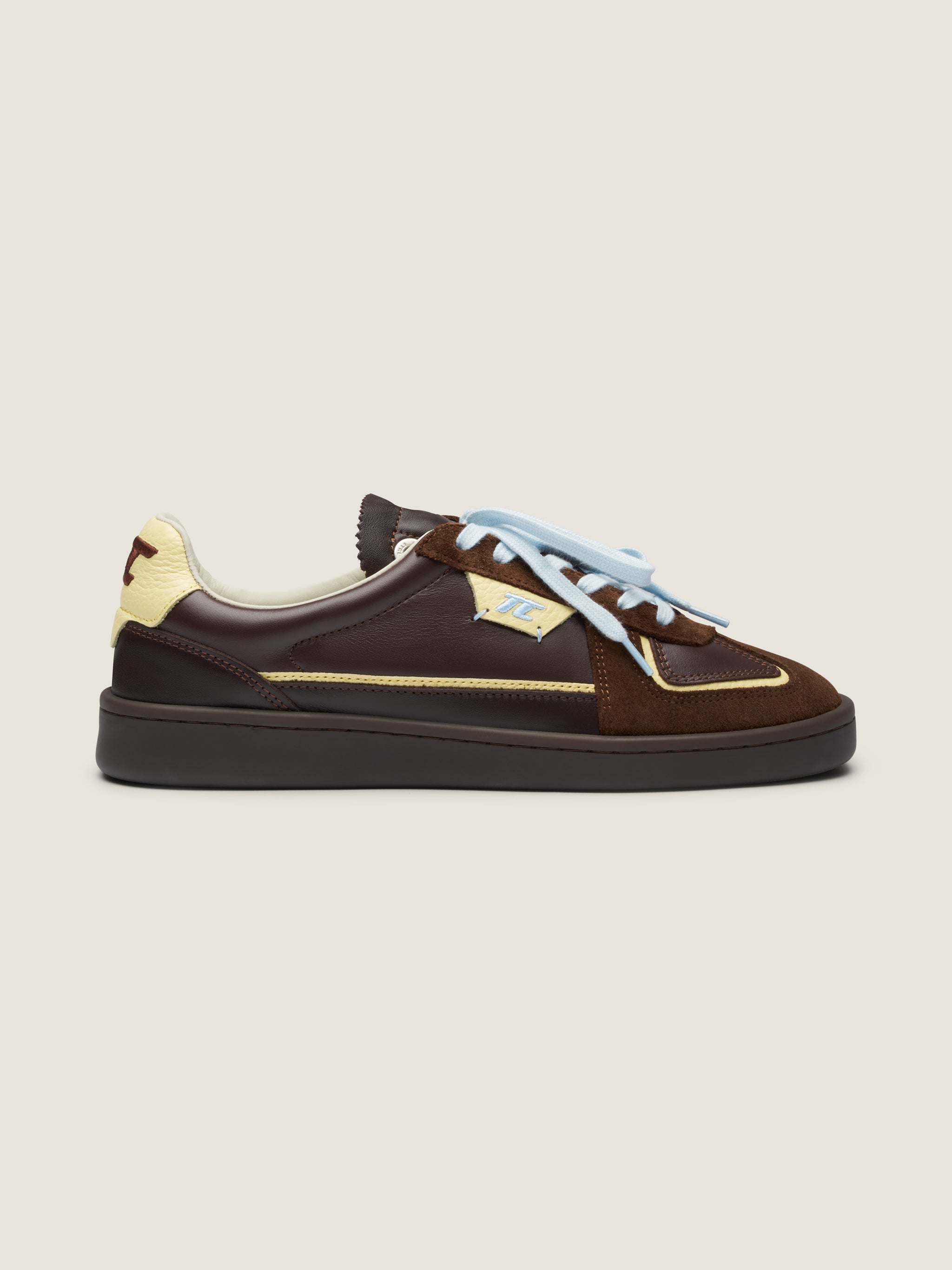 thesing-big-bang-brown-yellow-sneaker-gelb-samt image 1