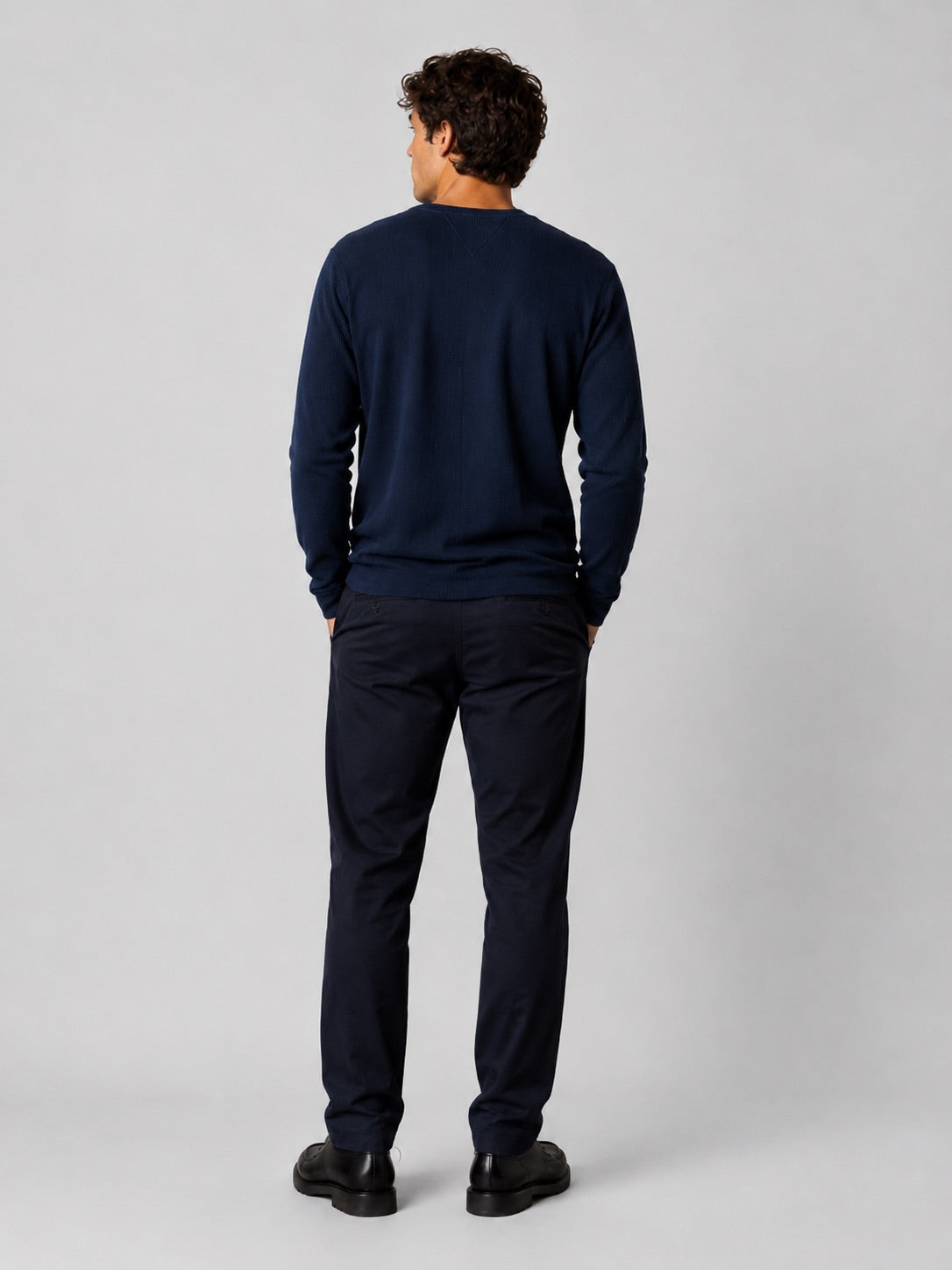 clean-cut-copenhagen-london-straight-hose-dark-navy-33-34 image 4