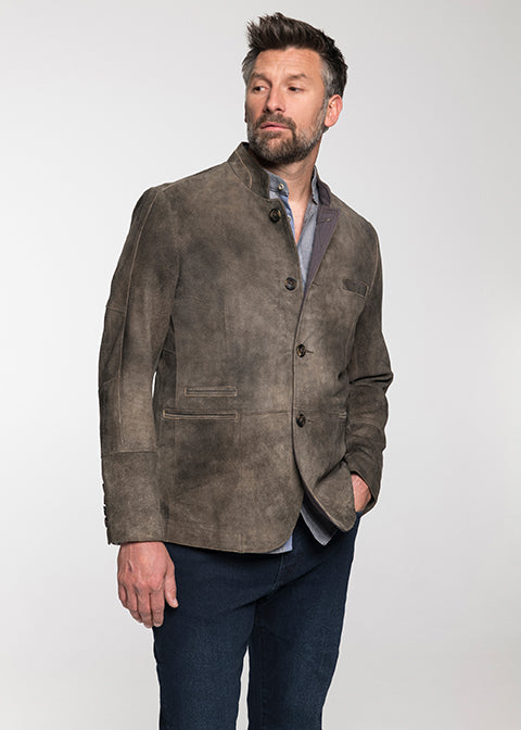 beckert-cortez-lederjacke-roggen-ziegenvelours image 1