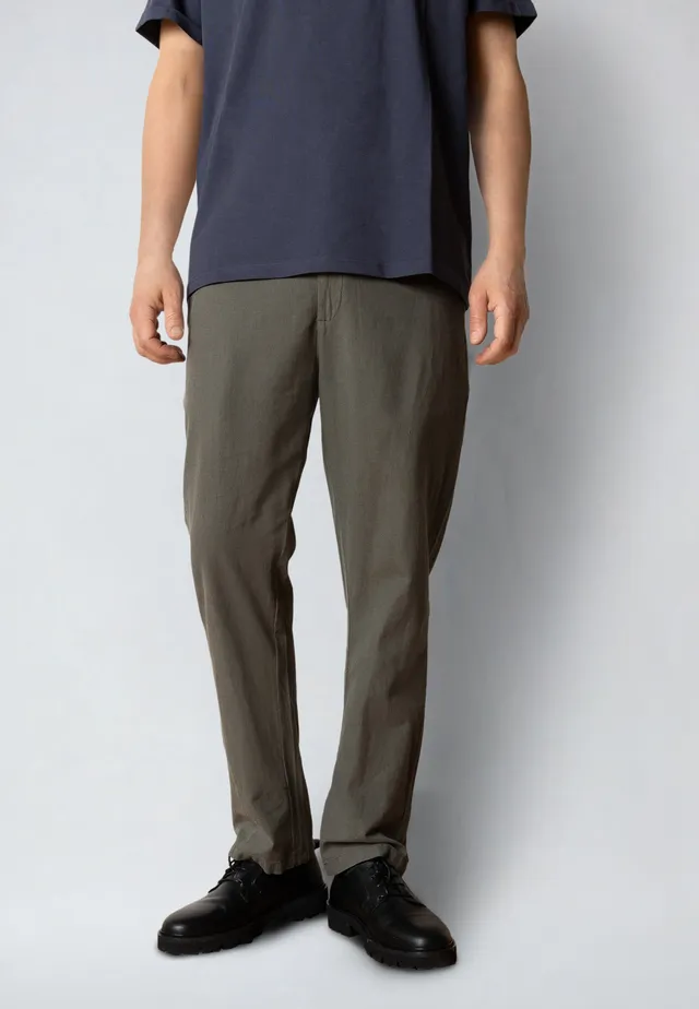 clean-cut-copenhagen-barcelona-leinenhose-army-baumwolle image 1