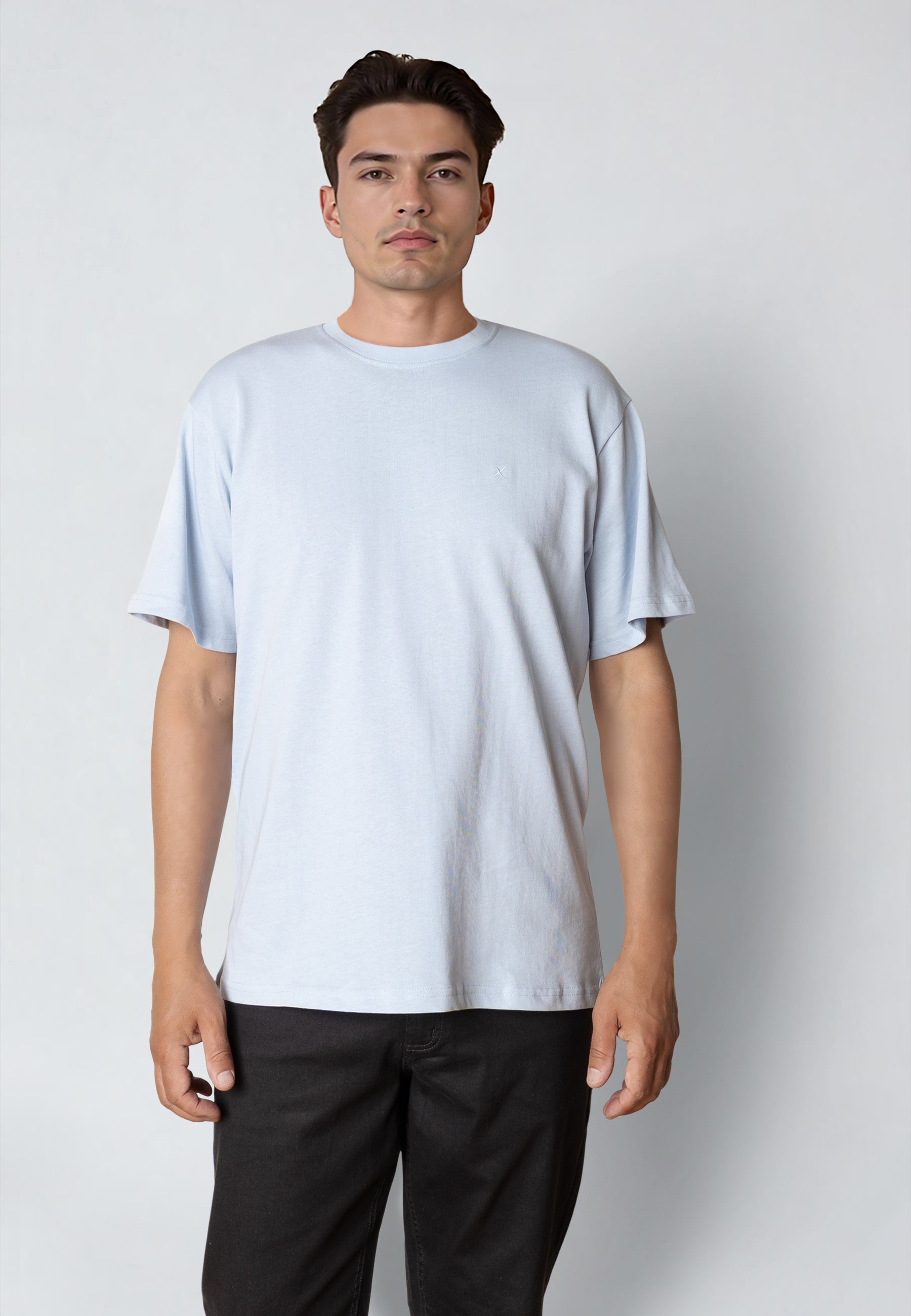clean-cut-copenhagen-stable-t-shirt-hellblau-100-baumwolle-l image 1