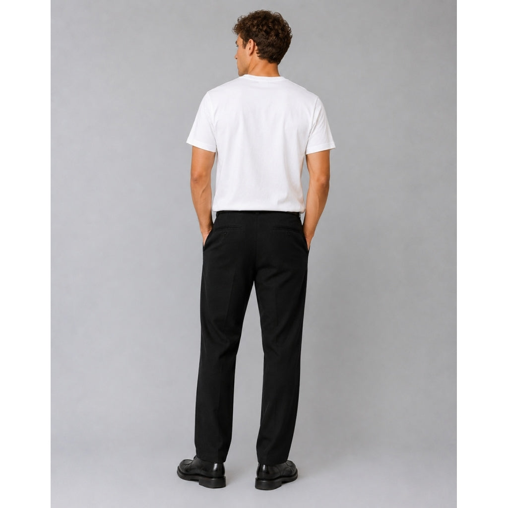 clean-cut-copenhagen-barcelona-flanell-hose-herren-schwarz-stretch image 4