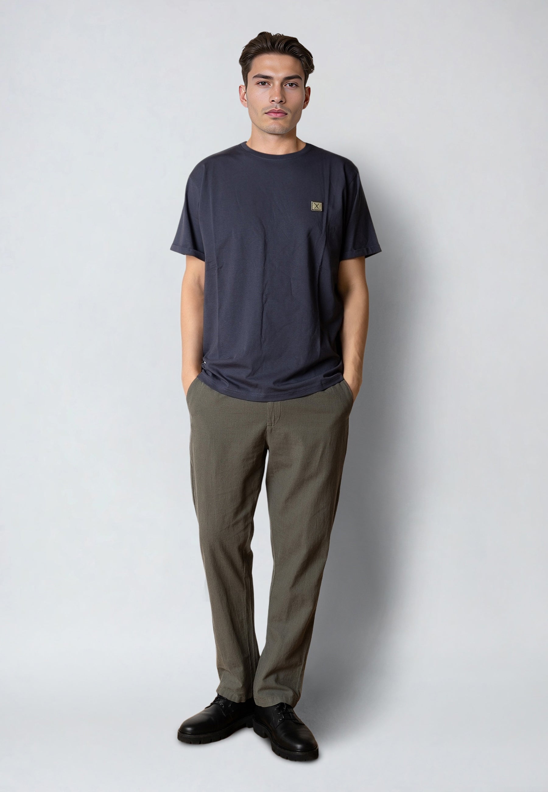 clean-cut-copenhagen-barcelona-leinenhose-army-baumwolle image 2